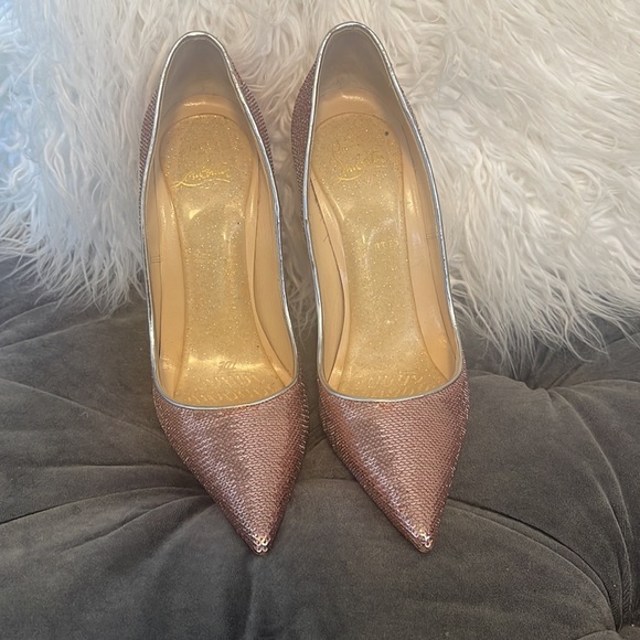 Christian Louboutins - Rose Gold Sequin - Picture 13 of 13